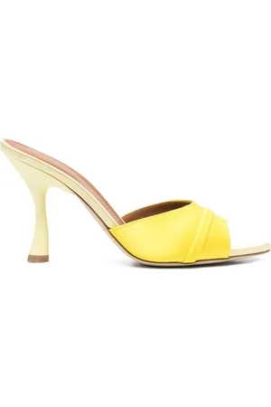 MALONE SOULIERS Sko, Dame, Gul, 36 1/2 EU, Læder, Heeled Mules