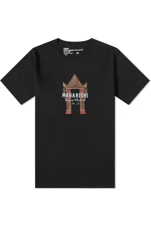 Maharishi Top, Herre, Sort, L, Bomuld, T-shirts