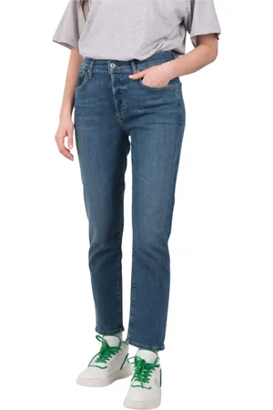 Citizens of Humanity Jeans, Dame, Blå, W26, Uld, Cropped Jeans