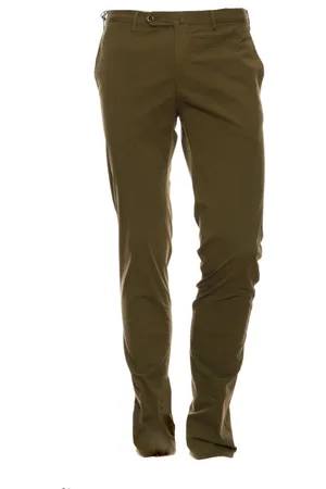 PT Torino Bukser, Herre, Brun, 4XL, Uld, Chinos