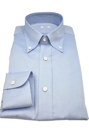 BARBA Skjorte, Herre, Blå, 3XL, Bluser