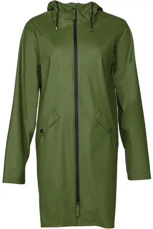 Danwear Jakke, Dame, Grøn, S, Rain Jackets