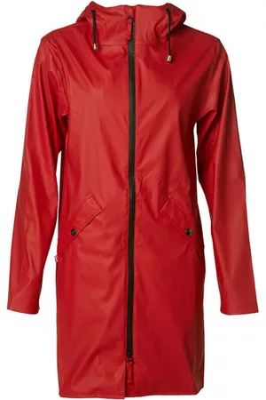 Danwear Jakke, Dame, Rød, XL, Uld, Rain Jackets