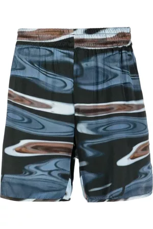 BLUE SKY INN Shorts, Herre, Blå, XL, Uld, Casual Shorts