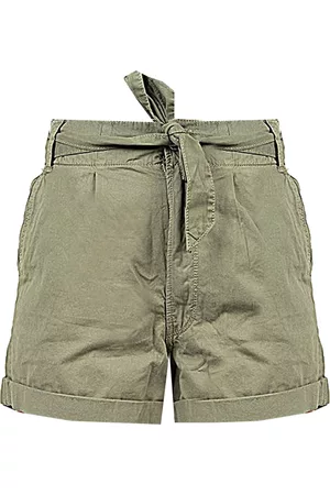 Pepe Jeans Shorts, Dame, Grøn, W25, Bomuld, Shorts
