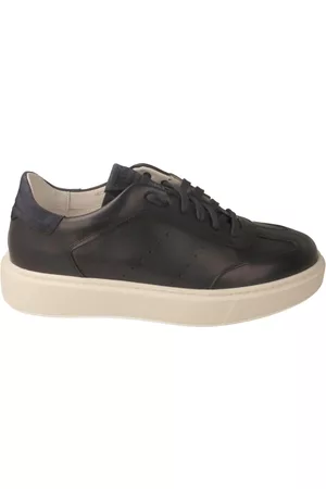 Calce Sko, Herre, Sort, 41 EU, Læder, Sneakers