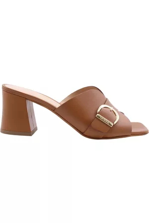 Scapa Sko, Dame, Brun, 40 EU, Uld, Højhælede sandaler