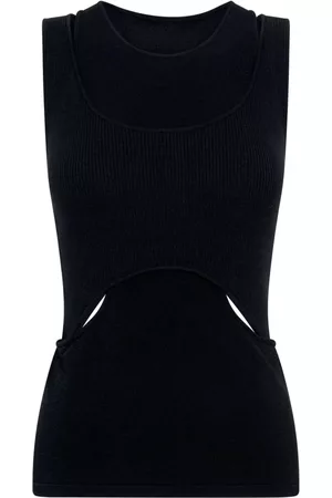 DION LEE Top, Dame, Sort, S, Bomuld, Tops