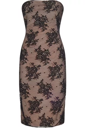 Nº21 Kjole, Dame, Sort, 2XL, Uld, Dresses