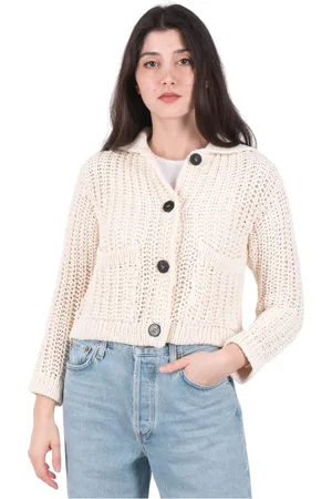 Roberto Collina Strik, Dame, , S, Uld, Cardigans