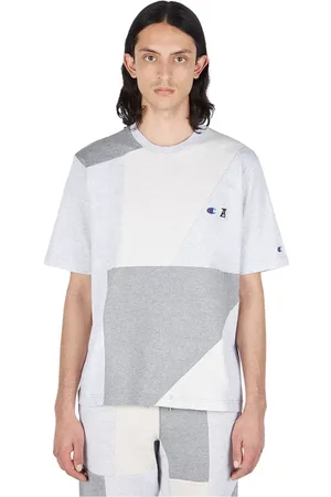 Champion Top, Herre, Grå, L, Bomuld, T-shirts