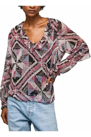 Pepe Jeans Bluser & Skjorter, Dame, Lyserød, S, Polyester, Bluser
