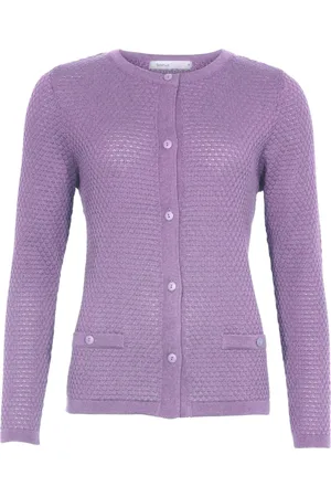 Skovhuus Strik, Dame, Lilla, M, Bomuld, Cardigans