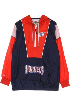 Mitchell & Ness Sport, Herre, Rød, S, Uld, Trådbar Windbreaker NBA Highlight