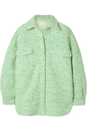 REMAIN Birger Christensen Jakke, Dame, Grøn, M/L, Uld, Jakke