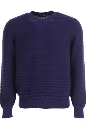 DRUMOHR Sweathshirts & Hoodies, Herre, Blå, M, Uld, Sweatshirts