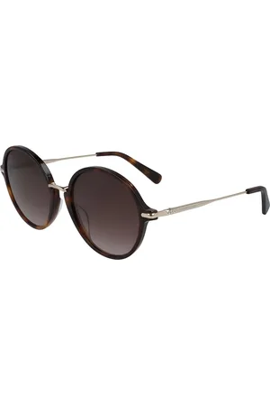 Longchamp Tilbehør, Dame, Brun, 56 MM, Hamp, Solbriller