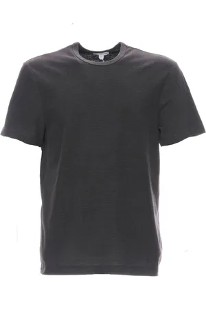 James Perse Top, Herre, Grå, S, Bomuld, Mrms3170 Plkp T-Shirt
