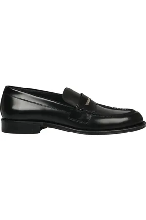 Dsquared2 Sko, Herre, Sort, 41 EU, Læder, Logo Tag Loafers