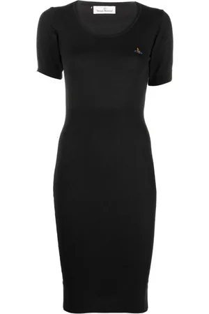 Vivienne Westwood Kjole, Dame, Sort, S, Midi dag kjole