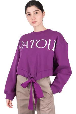 Patou Sweathshirts & Hoodies, Dame, Lilla, S, Uld, Sved anemane je0369995479a