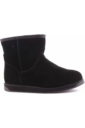 Emu Sko, Dame, Sort, 35 EU, Uld, Ankelstøvle sko spindel mini W11019