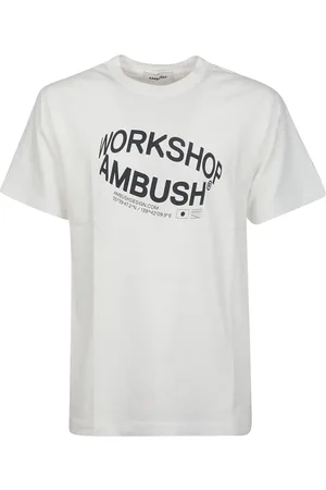 AMBUSH Top, Herre, Hvid, S, Uld, T-shirts