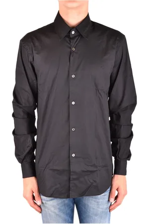 Costume National Skjorte, Herre, Sort, S, Uld, Skjorte