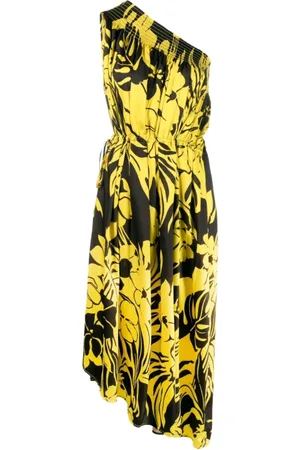 Nº21 Kjole, Dame, Gul, L, Midi Dresses
