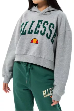 Ellesse Sweathshirts & Hoodies, Dame, Grå, S, Uld, Hættetrøje