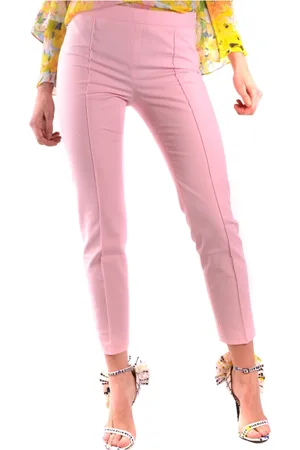 Moschino Bukser, Dame, Lyserød, 2XS, Uld, Slim-Fit Bukser