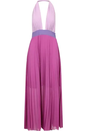 Kaos Kjole, Dame, Lilla, L, Dresses