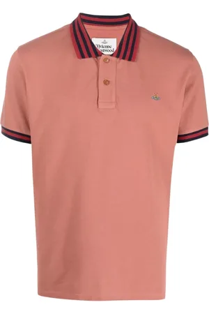 Vivienne Westwood Top, Herre, Lyserød, S, Bomuld, Poloshirt
