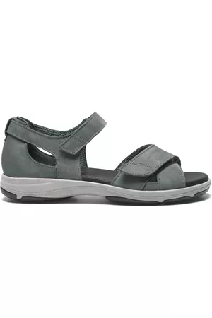 New Feet Sko, Dame, Grøn, 42 EU, Læder, Flade sandaler