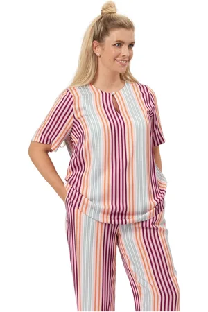 Elton Bluser & Skjorter, Dame, Lyserød, 2XL, Uld, ETVada - Fuchsia