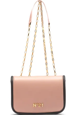 Nº21 Taske, Dame, Lyserød, ONE SIZE, Uld, Skuldertaske
