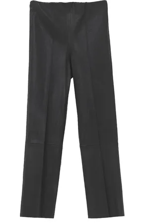 By Malene Birger Bukser, Dame, Sort, L, Slim-fit bukser