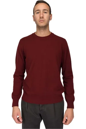 SONRISA Strik, Herre, Rød, L, Cashmere, Cashmere -skjorte