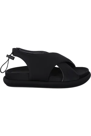 Gia Borghini Sko, Dame, Sort, 40 EU, Uld, Flade sandaler
