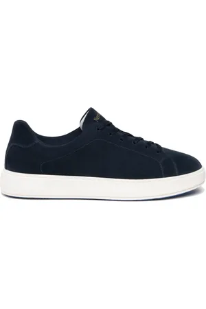 Nero Giardini Sko, Herre, Blå, 43 EU, Læder, Sneakers