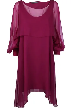 Alberta Ferretti Kjole, Dame, Lilla, S, Dag kjole