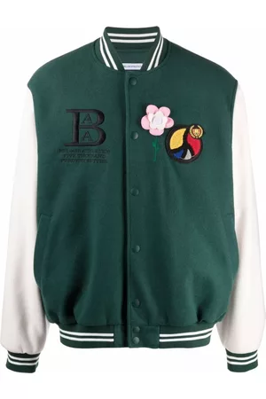 BEL-AIR ATHLETICS Jakke, Herre, Grøn, L, Uld, Bomberjakker