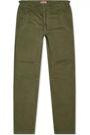 Maharishi Bukser, Herre, Grøn, S, Uld, Brugerdefinerede bukser