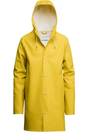 Stutterheim Jakke, unisex, Gul, XS, Bomuld, Regnjakker