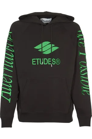 Etudes Sweathshirts & Hoodies, Herre, Sort, L, Uld, Hoodies