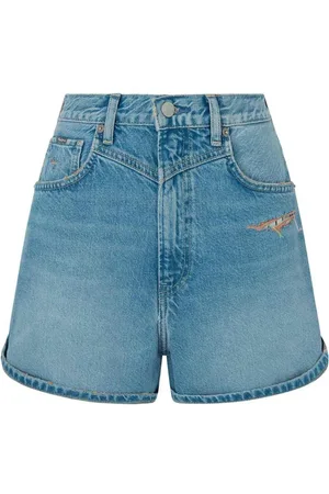 Pepe Jeans Shorts, Dame, Blå, W25, Denim, Denim Shorts