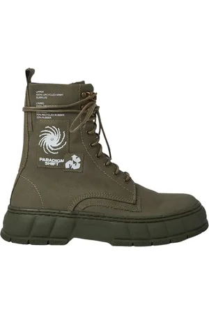 VIRON Sko, unisex, Grøn, 36 EU, Polyester, 1992 lærredstøvler