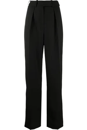 ALEXANDRE VAUTHIER Bukser, Dame, Sort, S, Uld, Brede bukser