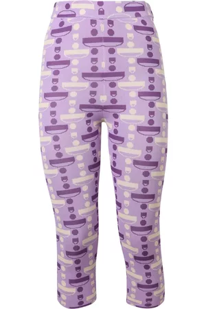 DODO BAR OR Bukser, Dame, Lilla, XS, Uld, Leggings