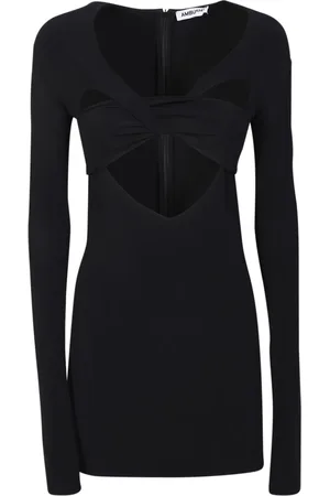 AMBUSH Kjole, Dame, Sort, M, Uld, Party Dresses